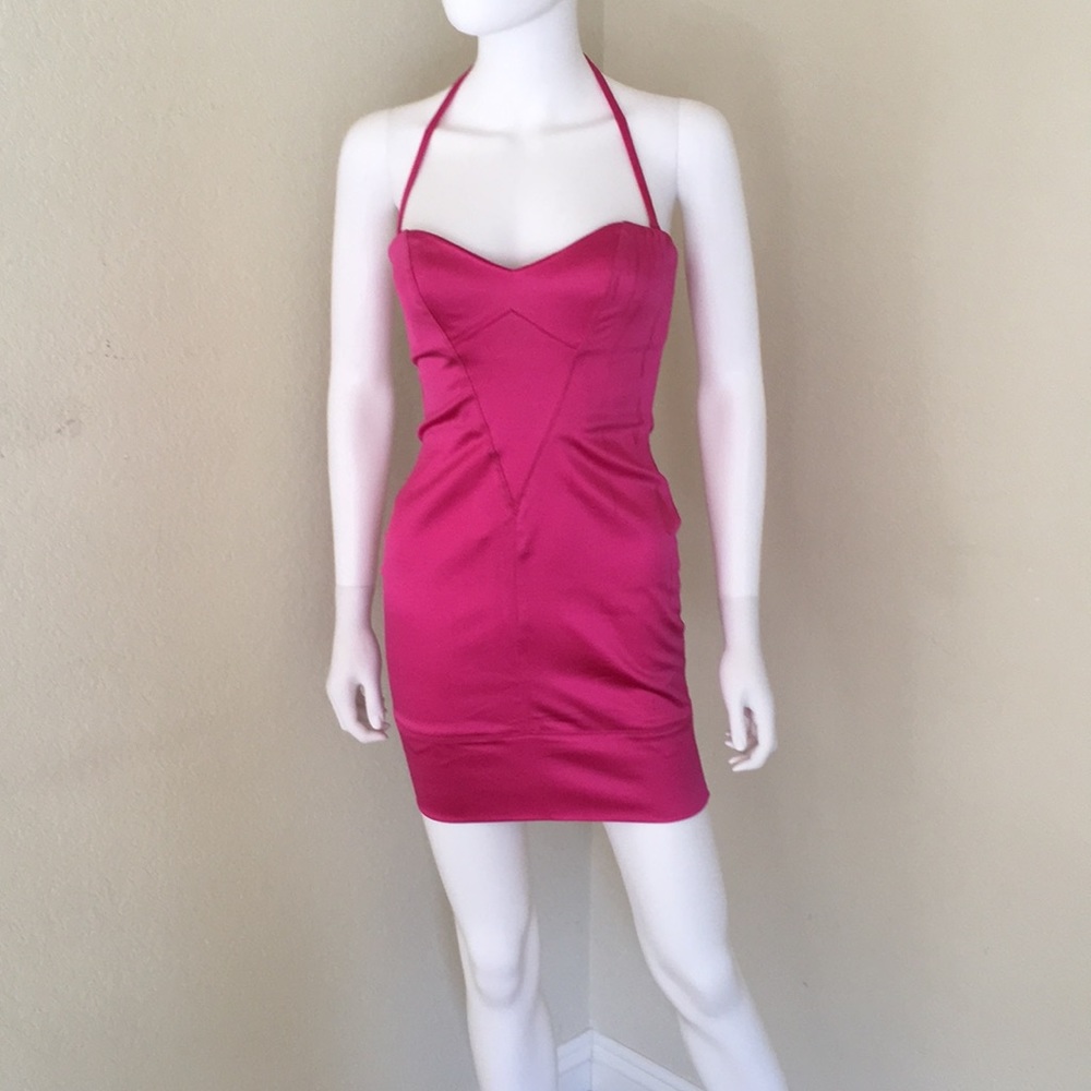 Bebe Satin Dress